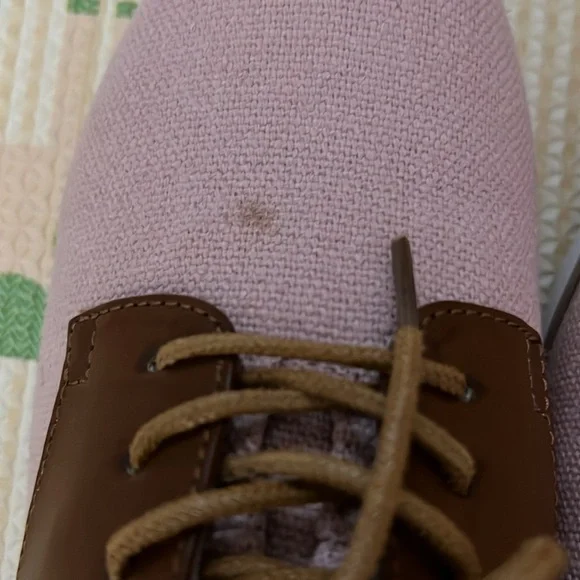 G.H. Bass & Co. Women's Dixie Blush Oxford Shoes, NWOT, Size 9.5 - Picture 2 of 8